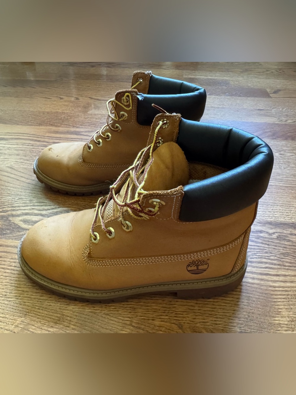 Timberland 12909 Wheat Waterproof Boots Youth 6.5M